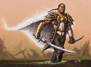 Crovax, intent on his obligation to deal with the cursed Mirri.