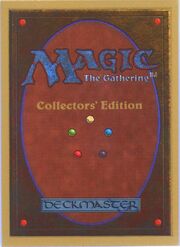 Collectors Edition card back