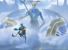 Tamiyo attacked by Kefnet, in Ravnica.