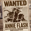 Wanted poster from Thunder Junction.