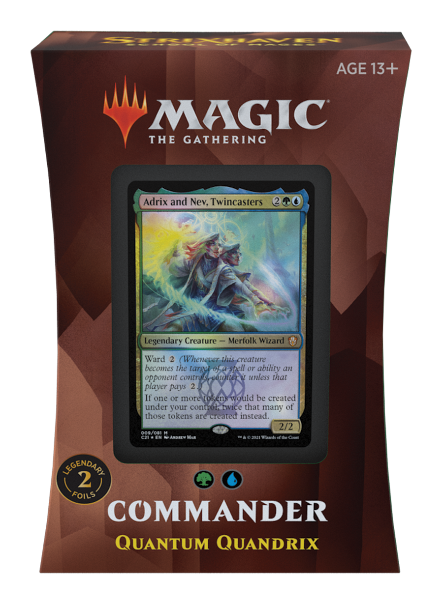 Strixhaven: School of Mages Commander Deck:Quantum Quandrix