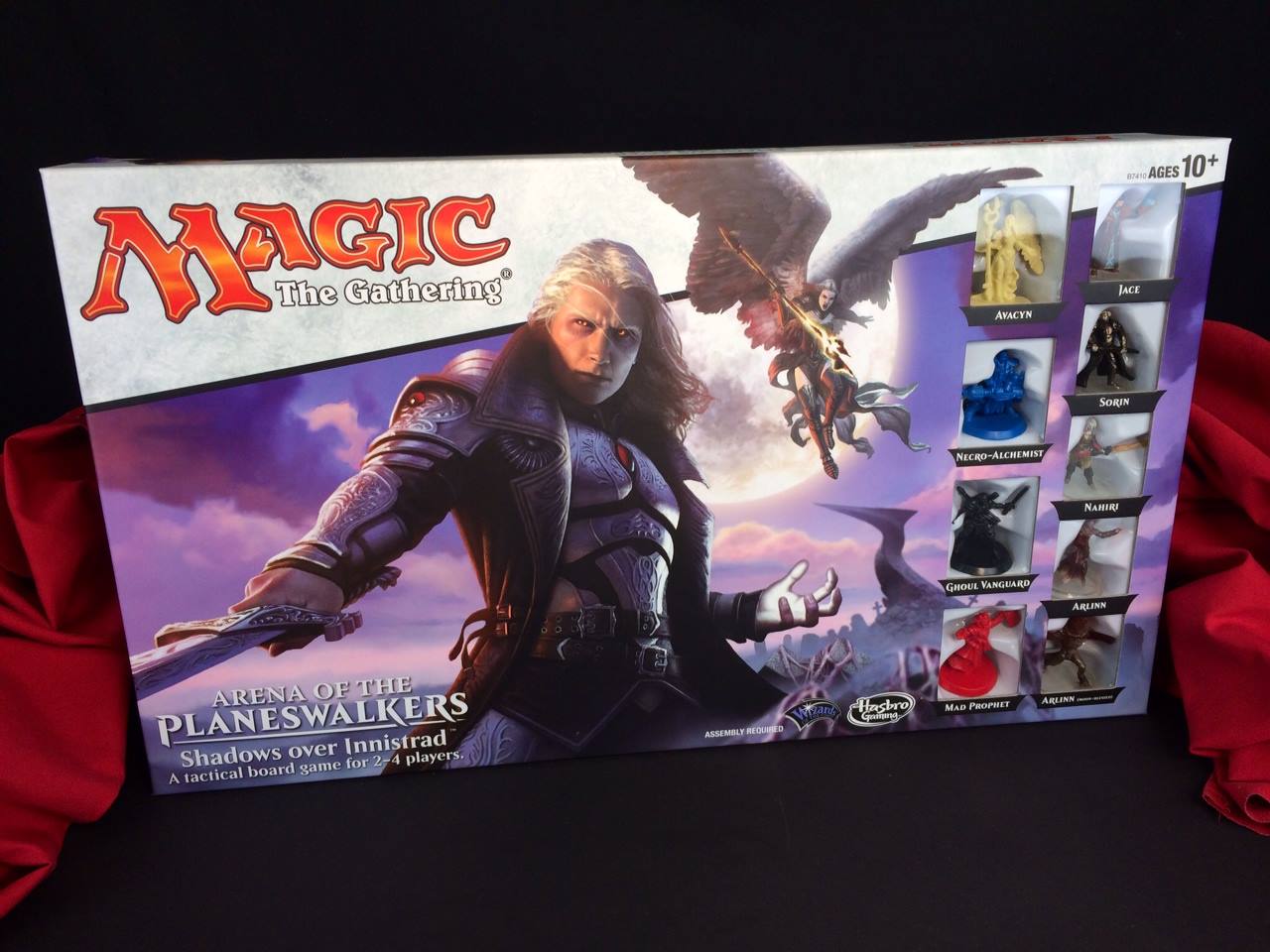 Hasbro Magic The Gathering Arena of the Planeswalkers Board Game 30 Figures MTG 