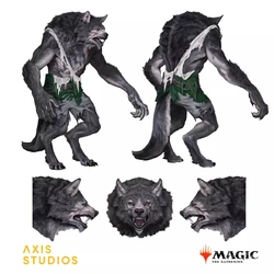 one piece card game op06 Werewolf Pack Leader Playmat (Extended Artwork)
