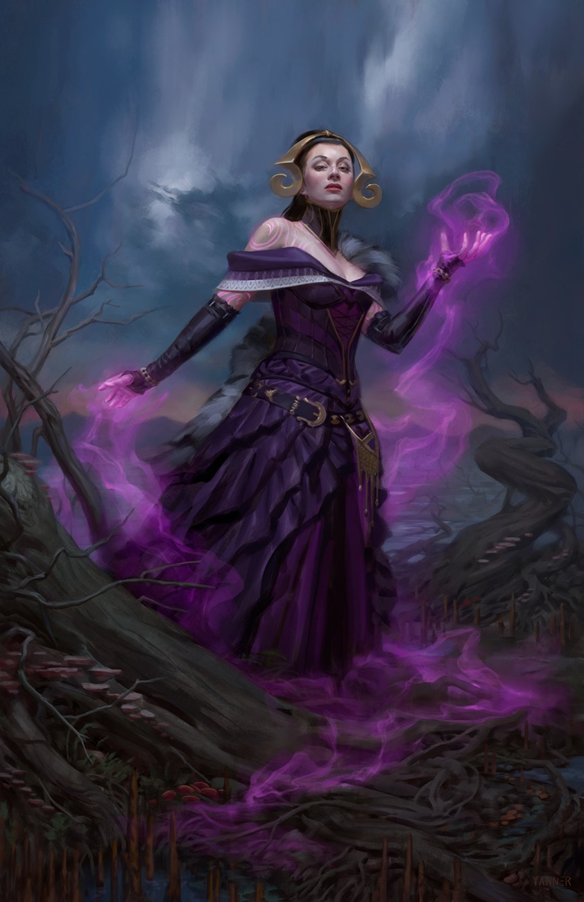 LILIANA VESS NECROMANCER Base MTG Arena of the Planeswalkers 