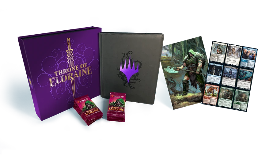 throne of eldraine theme booster box Amazon.com: MTG Booster Box Collector (12ct) Throne of Eldraine (ELD) :  Toys & Games main image 1