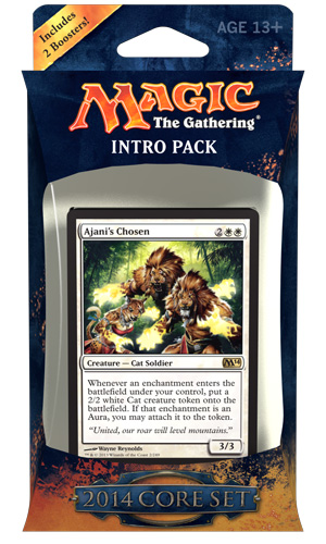 MAGIC THE GATHERING M14 FIRE SURGE INTRO DECK PACK FREE SAME DAY SHIPPING 