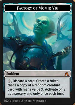 mtg emblem cards Hostile Negotiations (105) [The Brothers War] – Pokemon Plug