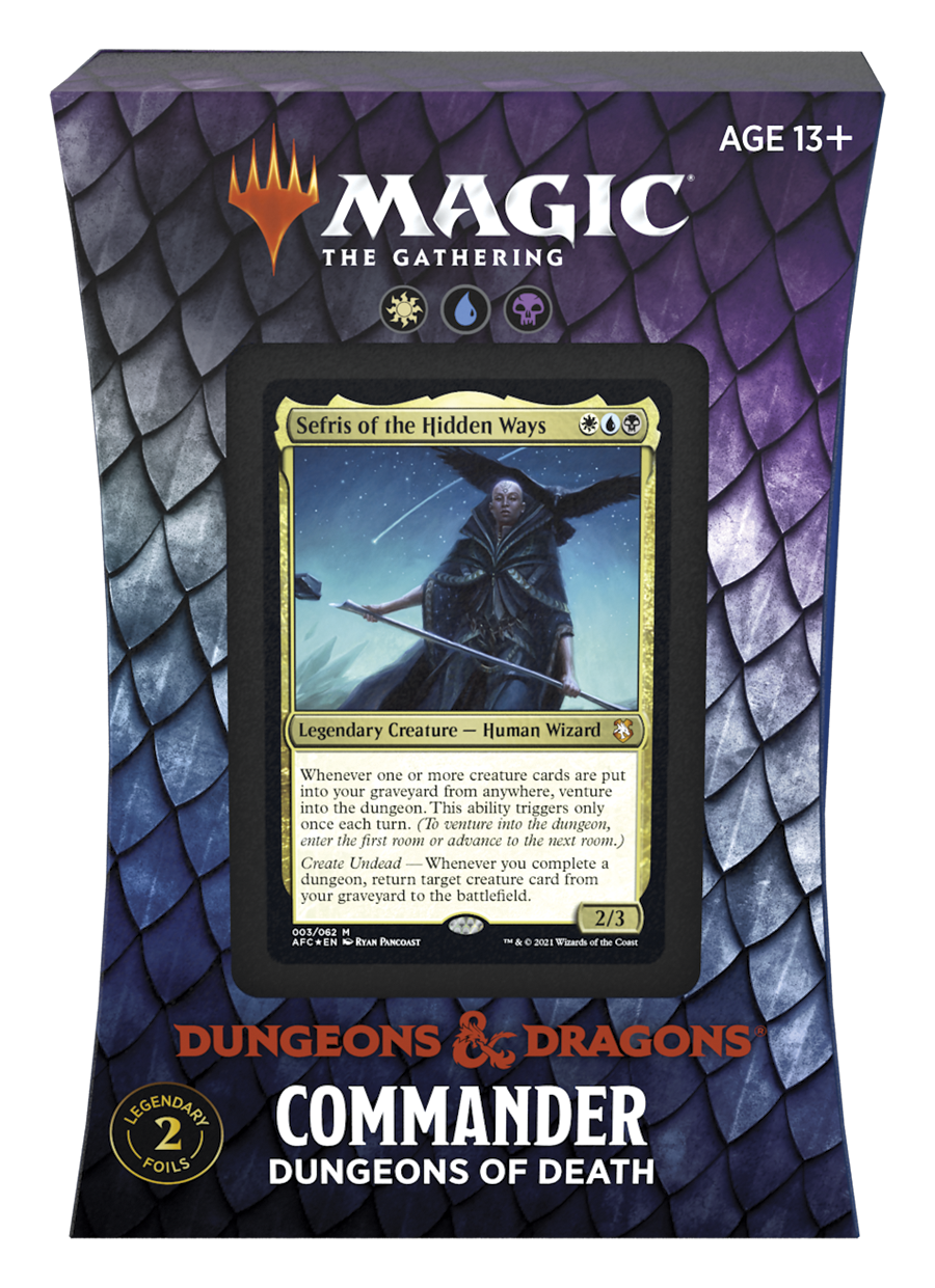 Adventures in the Forgotten Realms Commander Deck: Dungeons of Death