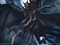 A Nightmare Demon aligned with House Dimir. Art by Vincent Proce.