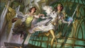 Elspeth protects Giada from the Families and the Adversary.