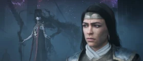 Ashiok tortures Elspeth in the Underworld, using her nightmares and fears.
