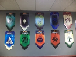 mtg guilds of ravnica cards Channel Lake Frigid | Majestic [Alternate Art Rainbow Foil]