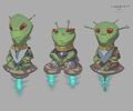 Blorbian concepts from Unfinity by Jehan Choo.
