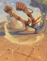 Dhalsim, Pliable Pacifist art