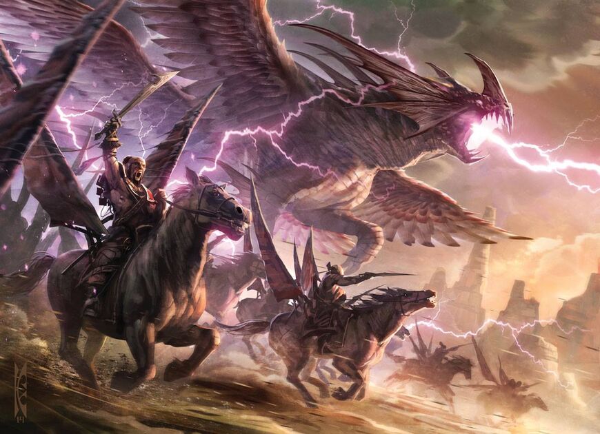 mtg dragon art