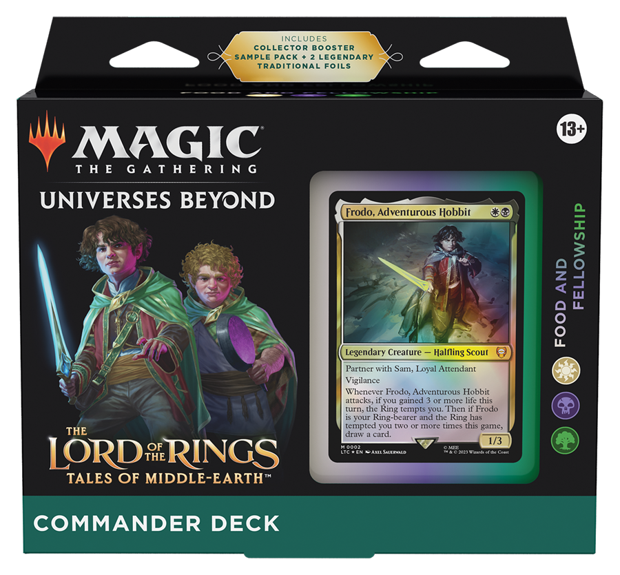 The Lord of the Rings: Tales of Middle-earth Commander Decks: Food and Fellowship