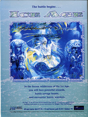 228枚 Magic the Gathering Ice Age Magic The Gathering 'Ice Age' AP card set in Italian