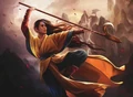 Narset khan of Jeskai Way in the original timeline of Tarkir.