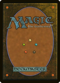 Magic card back