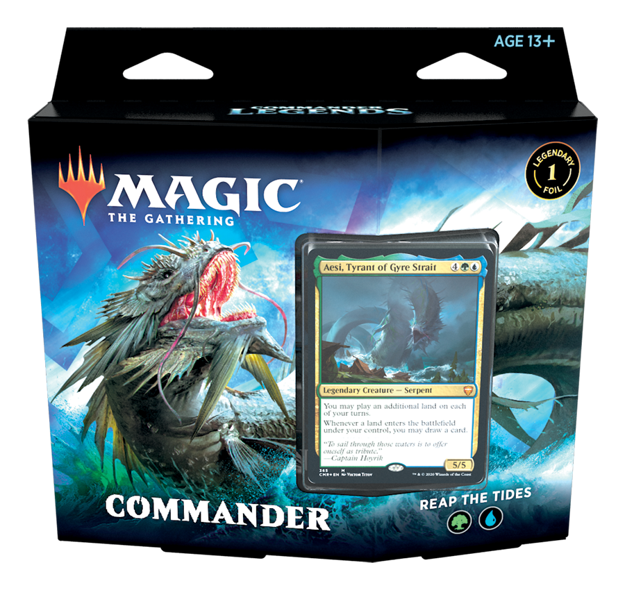 Commander Legends Commander Deck: Reap the Tides