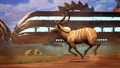 Oko in elk form.