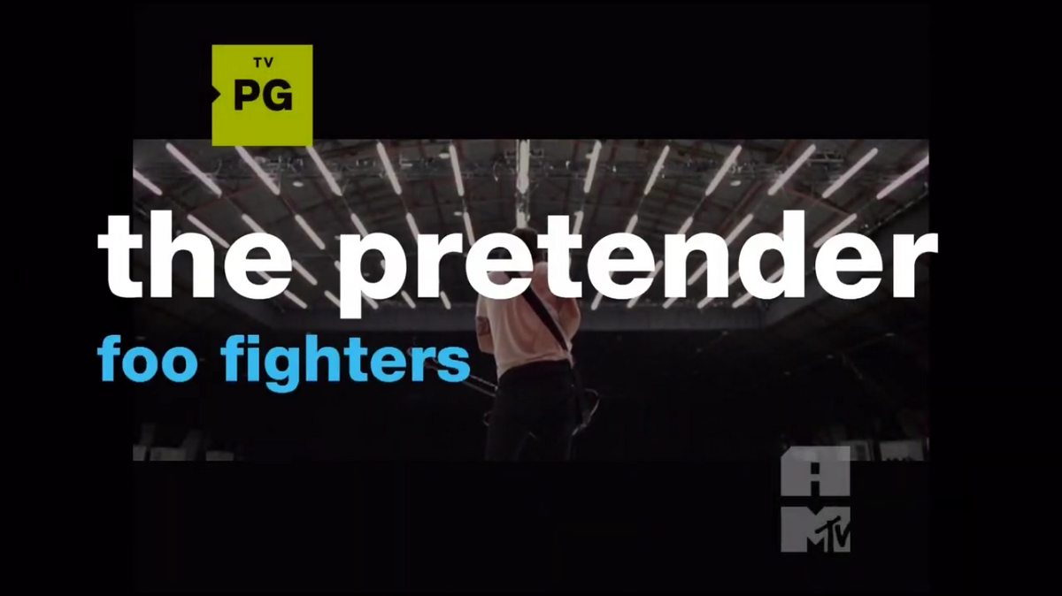 Foo Fighters The Pretender MTV Music Schedule Archive Wiki Fandom