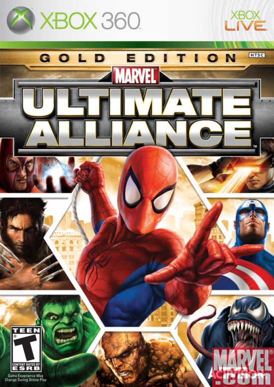 marvel ultimate alliance gold edition information
