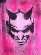 A spray-painting of Clurkicus.