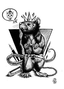 Rat king  Rat king, Rats, King tattoos