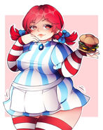 Wendy has another berger.