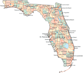 MapofFlorida