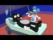 Scratchy at dentist Itchinsky's.