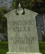 Vincenzo's grave