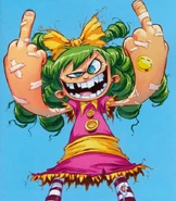 Sweeney clearly wasn't born with enough middle fingers.