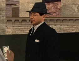 Tony Bianchi with mouthstaches