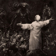 Daddy Lampton showing his respect for Lord Dis.