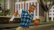 Chad in some city.