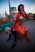 Anna sittin' on Lee.jpg (208 KB) Anna Williams sitting on Carla.