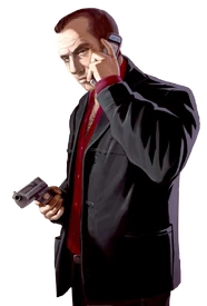 Faustin on phone