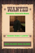 Mazza's broken-s wanted poster.