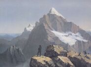 A draw of Bibibip on Triglav. Sokolov can also be spotted.