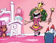 Gertrude in her room