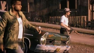Lincoln Clay with Don Fortunato.