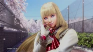 Lili in Tekken's free play mode.
