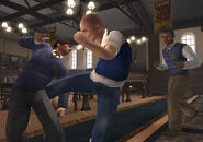 Hopkins fighting with Vendome and Chat.