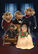 Ratson with his blood family.