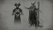 Artwork of Shinnok as supreme dark ruler.