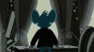 President Itchy deciding to use some nukes to blow up the moon in order to get rid of Scratch.