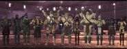 The army's high ranked members, including Shao Kahn.