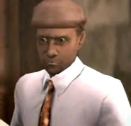 Close up face of a shaven Felichelli.